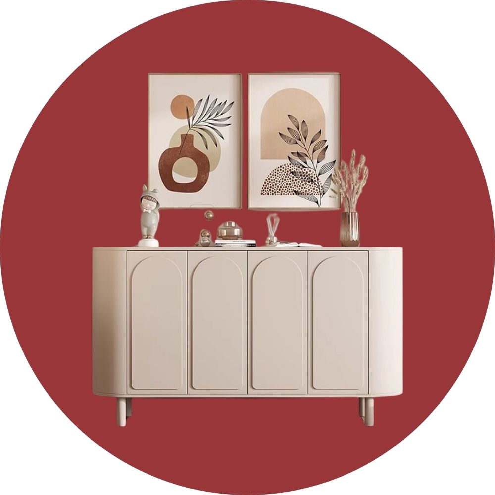 الكونسول والبوفيه