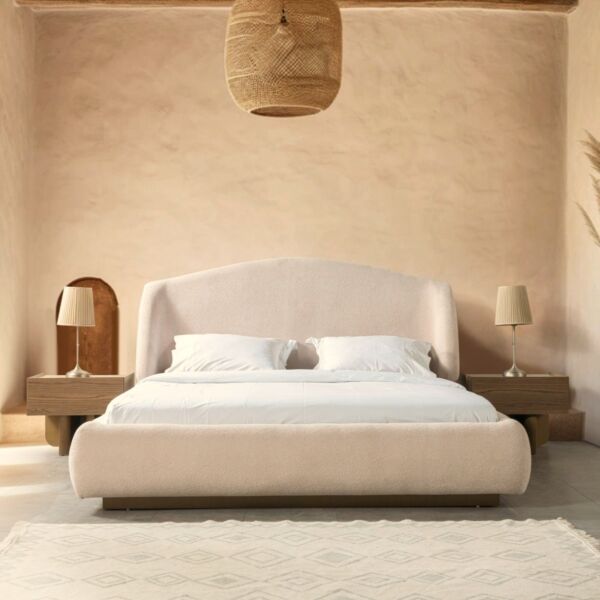 طقم غرفة نوم كينج 5 قطع- ريغان- 180x200