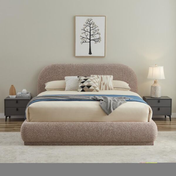 سرير كينغ 180×200 سم ستيف - مرجاني