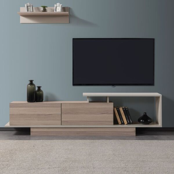 طاولة تلفاز ميترا إلم كوف - بيج