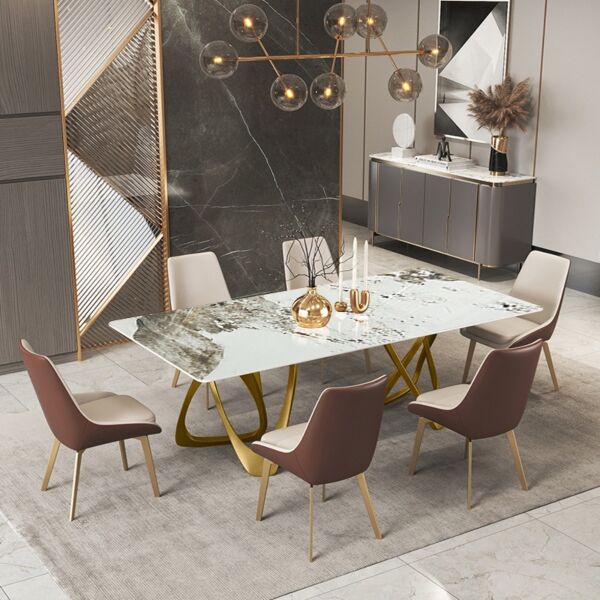 طاولة طعام مودرن نومار 6 أشخاص - متعدد الألوان