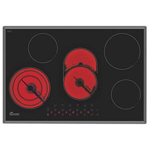 سطح غاز كهرباء باوماتيك سيراميك مدمج - 5 مناطق طهي