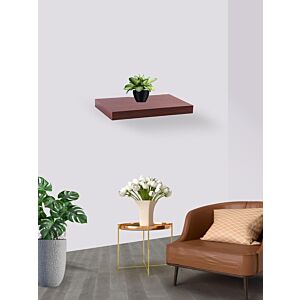 رف حائط مصنوع من الخشب بني فاتح 40  سم بروما