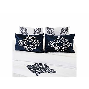 طقم غلاف لحاف حجم ملكى خمس قطع جلاد