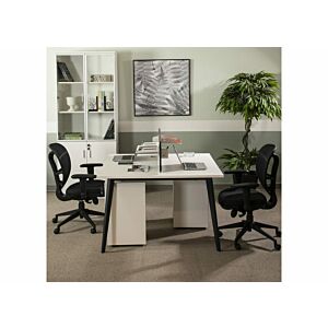 مجموعة مكتبية لشخصين 120 سم كروسيز