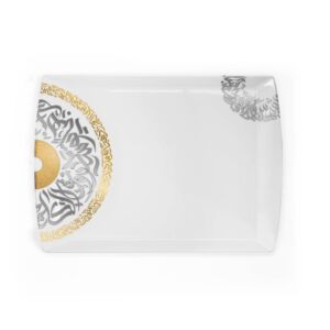 صحن بورسلان فروكا - ذهبي وبلاتين