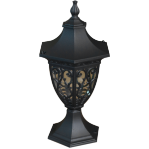 فانوس جلاسي كبير اسود من همر