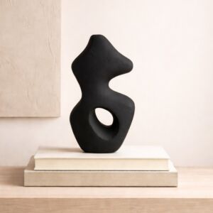 تحفة ديكور ابيلا كبيرة - اسود