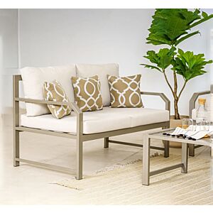 كنب جلسة خارجيه ثنائي نيس - بيج