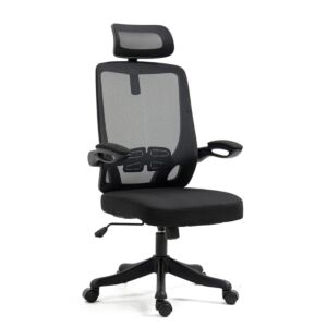 كرسي مكتب جلانس - أسود