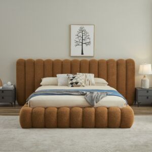 سرير كينغ بيفرلي 180x200 سم - برتقالي