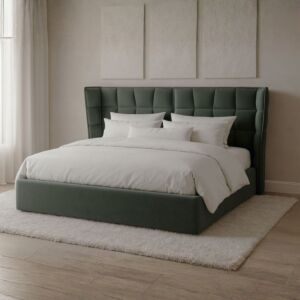 سرير كينغ جيراي 180x200 سم - اخضر زيتي