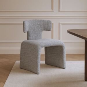 كرسي طعام ماردين - رمادي