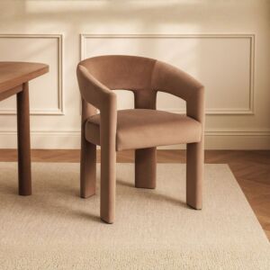 كرسي طعام ايلسا - بني