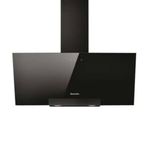 شفاط باوماتيك جداري بقوة شفط 900 متر مكعب مع تحكم باللمس - زجاج أسود