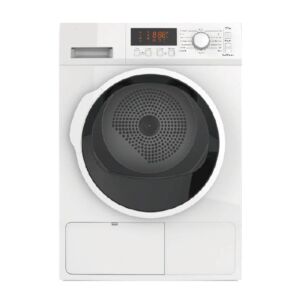 مجفف ملابس باوماتيك 60 سم فري ستاند 8 كغ بالمضخة الحرارية - أبيض