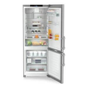 ثلاجة مع فريزر ليبهر 75 سم مدمج - فضي