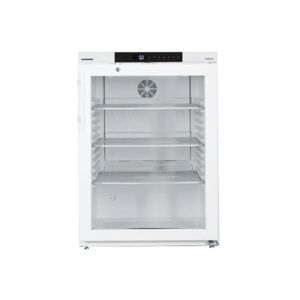 ثلاجة ليبهر فري ستاند زجاج - 152 لتر - ابيض