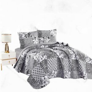 طقم لحاف كينغ جنجر 4 قطع مشجر