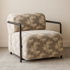 كرسي مفرد روفان - بيج ومتعدد الالوان