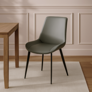 كرسي طعام مياس - رمادي