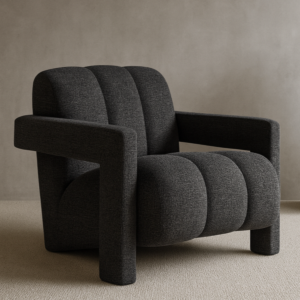 كرسي مفرد جاد - رمادي غامق