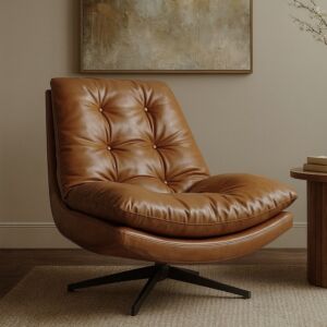 كرسي استرخاء دوار الفا - بني