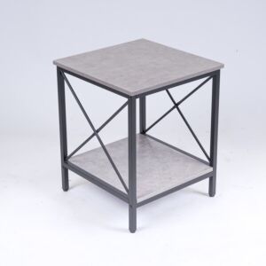 طاولة جانبية رينادا - رمادي غامق