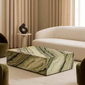 طاولة قهوة بوكس رخام جينول