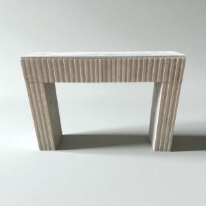 كونسول رخام طبيعي بأدراج