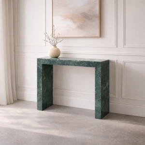 كونسول رخام طبيعي - من مجموعة فيونا - اخضر