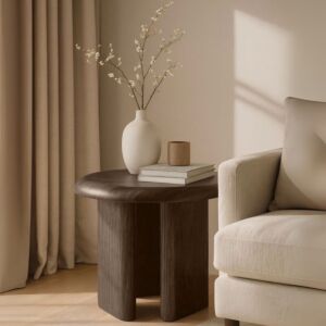 طاولة جانبية ميليسا - بني