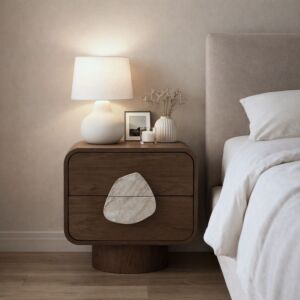 كومودينو من مجموعة روسان درجين - رخام طبيعي - بني غامق