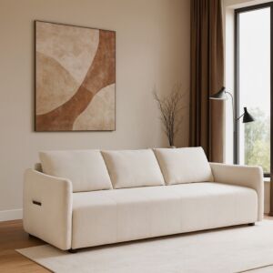 كنبة روكستا - 4 مقاعد 245 سم - اوف وايت