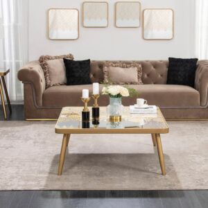 طاولة قهوة بسطح مزخرف شاهباز