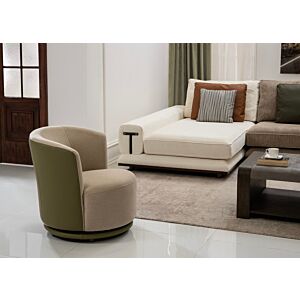 كنبة دوار تيودوتو - بيج وزيتي