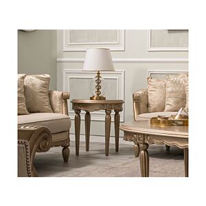 طاولة جانبية كلاسيكية بروفر - ذهبي