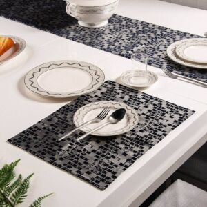 حصيرة تحت الأطباق فايبرت - متعدد الالوان