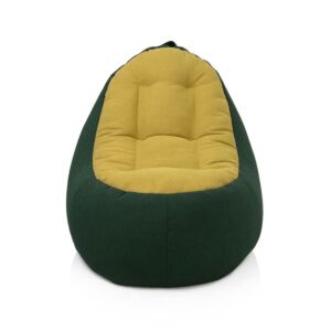 كرسي استرخاء بين باج كالينا ليفا - اصفر واخضر