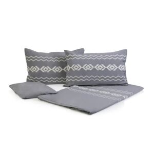 طقم مفرش سرير تاميروس 4 قطع حجم ملكي - 193×203 سم