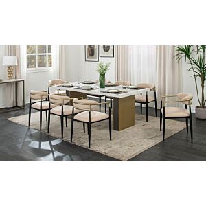 طقم طاولة طعام 8 كراسي زيروكس