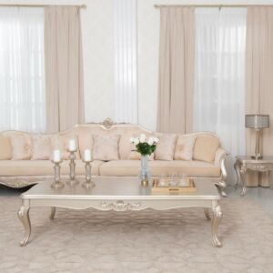 طاولة قهوة كاستانو - ذهبي فاتح