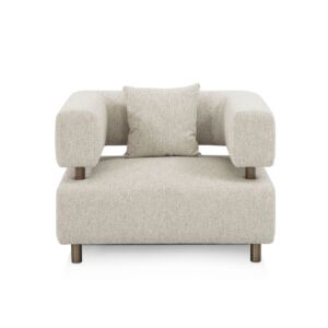 كنبة بذراعين جبسون - بيج