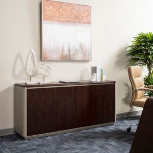 خزانة مكتبية حجم وسط 4 ابواب إتيرنيتي