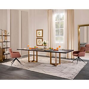 طاولة طعام ل 10 اشخاص براى - اسود