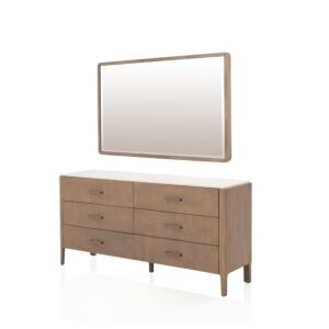 طاولة تزيين ميلوني - بني