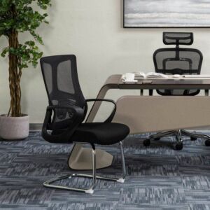 كرسي مكتبي شبك اسود بارتيل - اسود