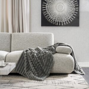 شال كنب اليكسوال - رمادي