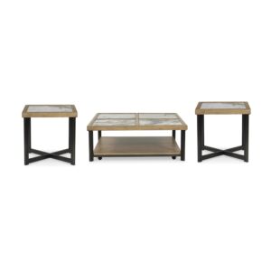 طقم طاولات قهوة 3 قطع مونتيا