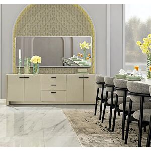 طاولة بوفيه مع مرآة إيلويس